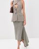 Monse Monse Checker Suiting Skirt Brown Multi - 5