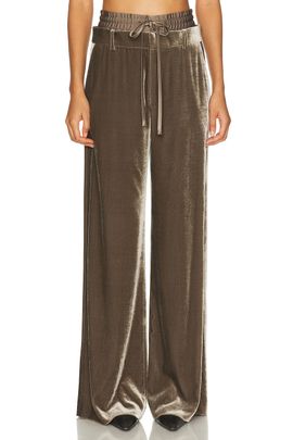 Monse Monse Combo Double Waistband Trouser