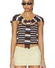Monse Monse Combo Stripe Cardigan Set - 1