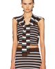 Monse Monse Combo Stripe Tank Top And Cardigan - 1