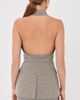Monse Monse Cross Lapel Vest Jacket Brown Multi - 3