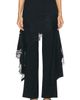 Monse Monse Deconstructed Tailored Lace Hem Skirt Trouser - 1