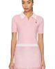 Monse Monse Doubled Half Front Placket Knit Tee - 1