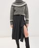 Monse Monse Fair Isle Turtleneck Sweater Grey Multi - 5