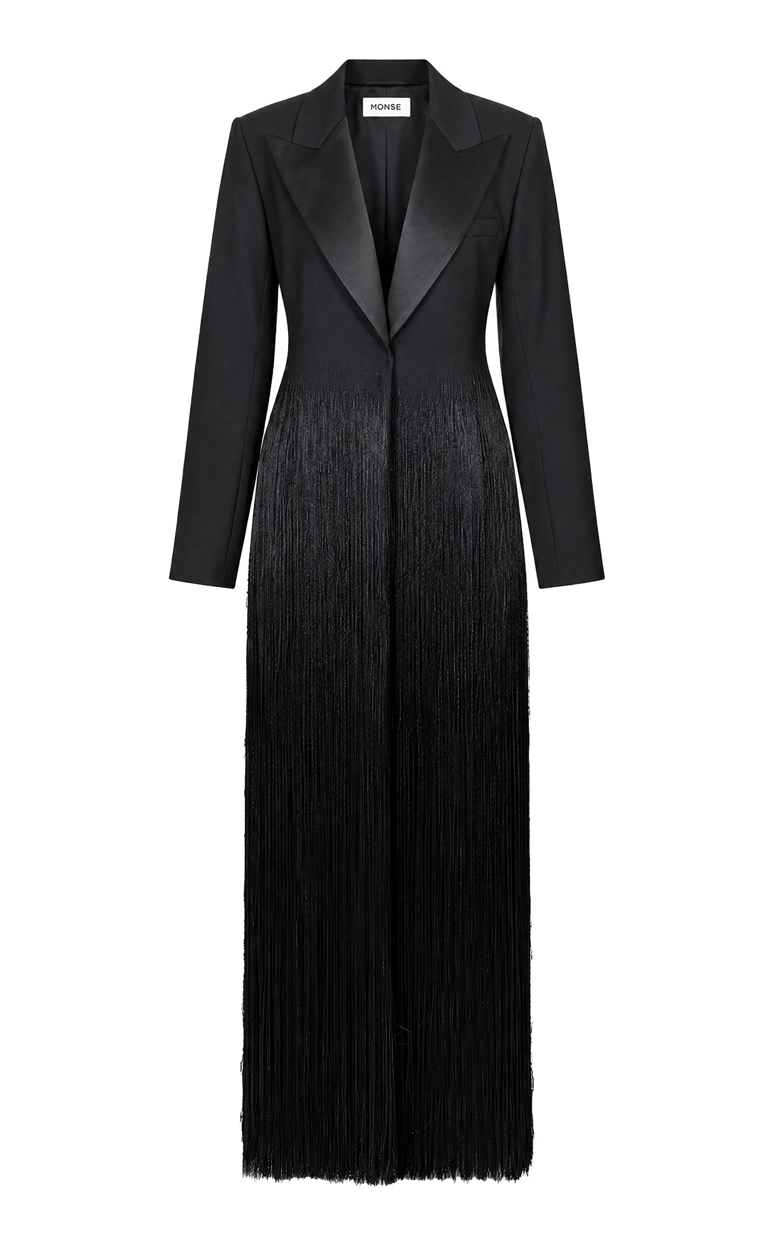 MONSE MONSE Fringed StretchWool Jacket