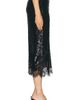 Monse Monse Lace Hem Sequin Skirt - 3