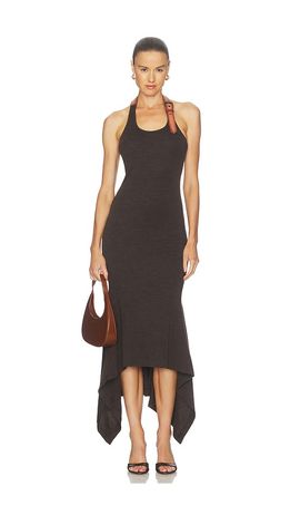 Monse Monse Leather Belt Dress