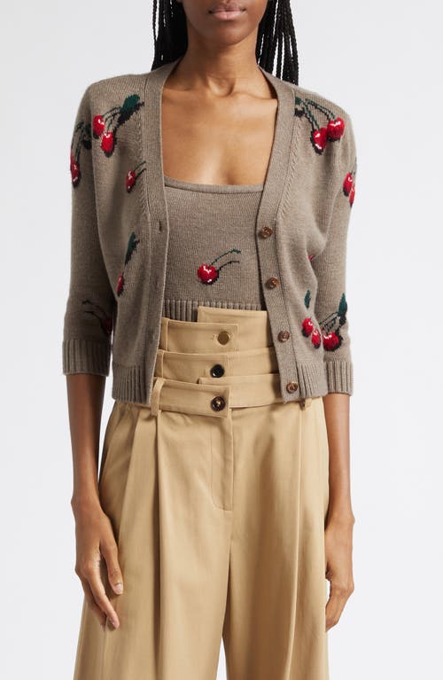MONSE MONSE Mini Cherry Wool Twinset