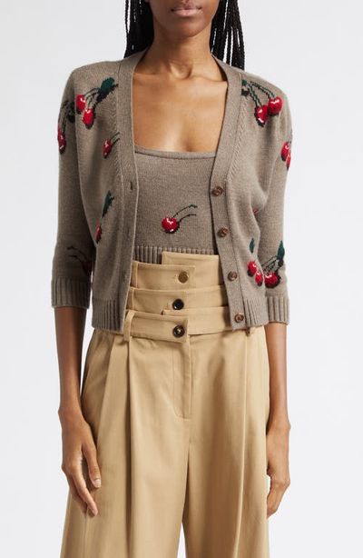 MONSE MONSE Mini Cherry Wool Twinset