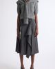 MONSE MONSE Scarf Detail Cropped Polo Sweater - 1