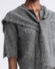 MONSE MONSE Scarf Detail Cropped Polo Sweater - 5