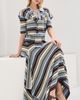 Monse Monse Striped Jacquard Scarf Top Blue Multi - 5