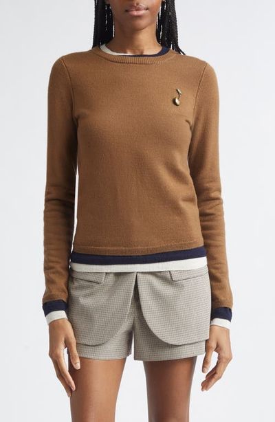MONSE MONSE Triple Layer Merino Wool Sweater