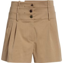 MONSE MONSE Triple Waistband Wide Leg Shorts
