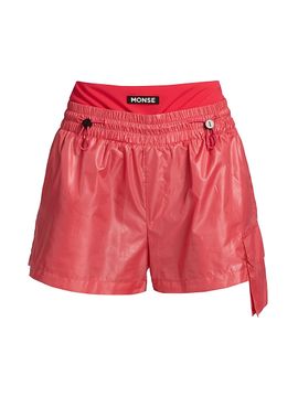 Monse Women's Layered Toggle Shorts