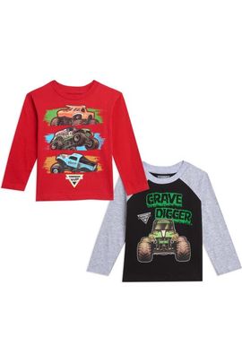 Monster Jam Monster Jam 2-pack Long Sleeve T-shirt (toddler, Little Kid & Big Kid)
