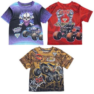 Monster Jam Monster Jam 3-Pack T-Shirts