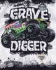 Monster Jam Monster Jam Grave Digger Fleece Zip-Up Hoodie - 4