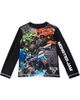Monster Jam Monster Jam Long Sleeve Rash Guard and Swim Trunks Set - 4