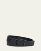 Montblanc Men's Horseshoe-Buckle Extreme 3.0 Leather Belt - 1