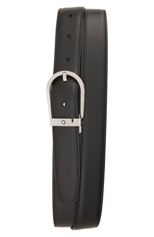 Montblanc Montblanc Horseshoe Buckle Reversible Sartorial Leather Belt
