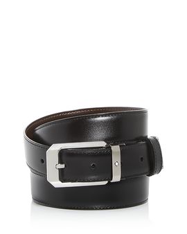 Montblanc Montblanc Men's Classic Reversible Leather Belt