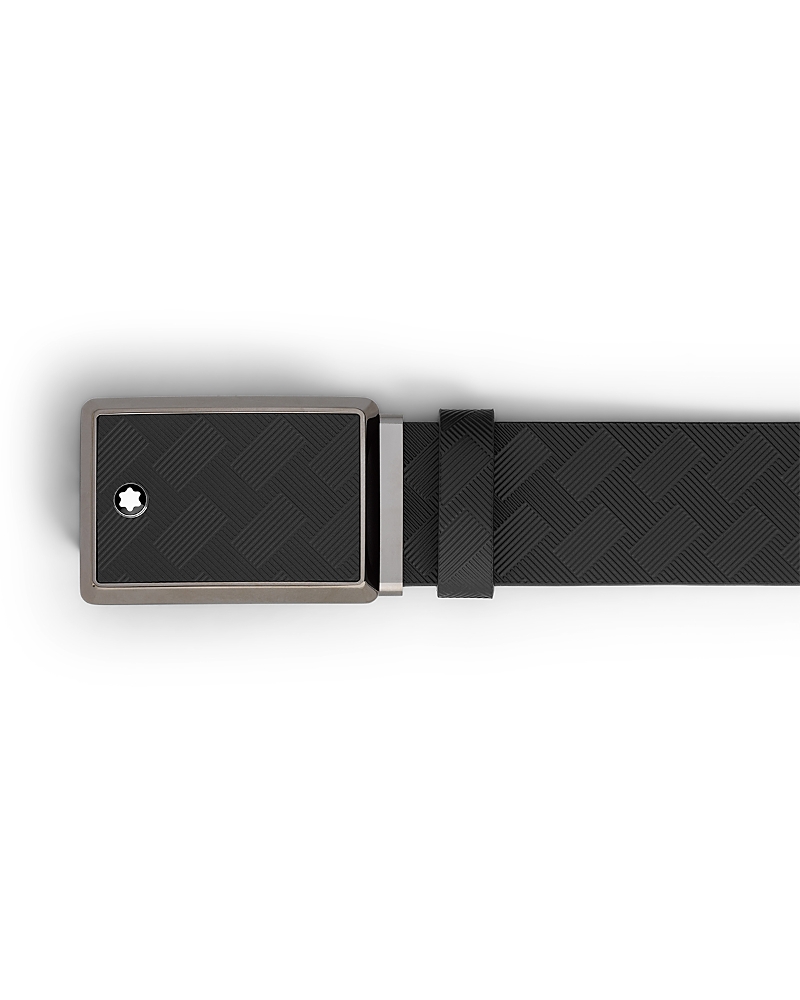 Montblanc Montblanc Men's Extreme 3.0 Leather Plaque Buckle Belt