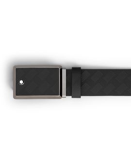 Montblanc Montblanc Men's Extreme 3.0 Leather Plaque Buckle Belt