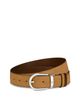Montblanc Montblanc Men's Horseshoe Reversible Suede & Leather Belt - 2