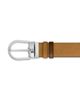 Montblanc Montblanc Men's Horseshoe Reversible Suede & Leather Belt - 3
