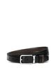 Montblanc Montblanc Men's Leather Two Tone Rectangle Buckle Belt - 2