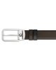 Montblanc Montblanc Men's Leather Two Tone Rectangle Buckle Belt - 4