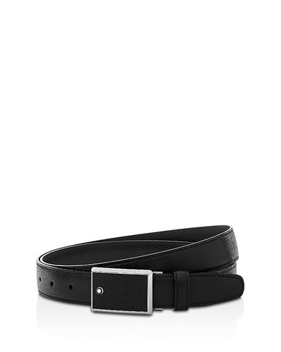 Montblanc Montblanc Men's Sartorial Collection Black Buckle Belt