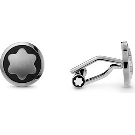 Montblanc Montblanc Snowcap Stainless Steel Cuff Links 