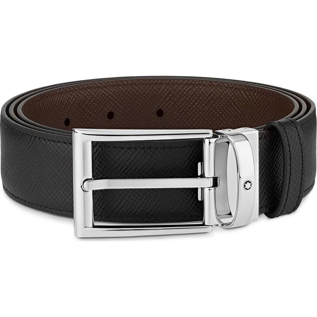 Montblanc Montblanc Trapeze Reversible Leather Belt