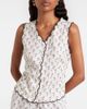 Montce Montce Cynthia floral scalloped cotton vest - 3