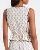 Montce Montce Cynthia floral scalloped cotton vest - 7