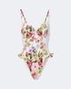 Montce Montce Devin floral ruffled swimsuit - 1