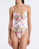 Montce Montce Devin floral ruffled swimsuit - 2
