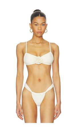 Montce Swim Montce Swim Devin Rosa Bikini Top