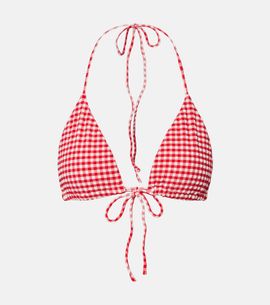 Montce Montce Emma gingham bikini top