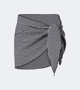 Montce Montce Gingham beach cover-up