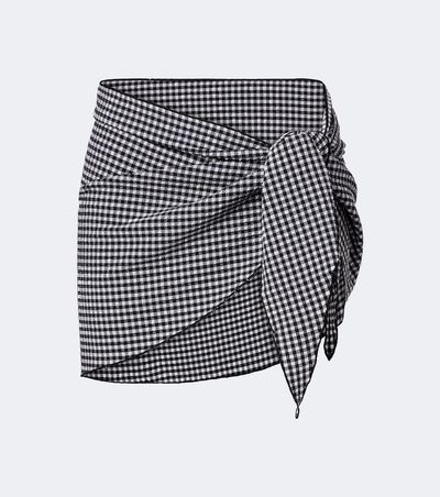 Montce Montce Gingham beach cover-up