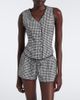 Montce Montce Gingham scalloped shorts - 2