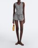 Montce Montce Gingham scalloped shorts - 6