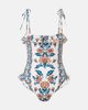 Montce Montce Jacelyn floral ruffled swimsuit - 1
