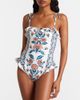 Montce Montce Jacelyn floral ruffled swimsuit - 2