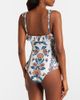 Montce Montce Jacelyn floral ruffled swimsuit - 5