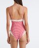 Montce Montce Jacelyn gingham ruffled swimsuit - 5