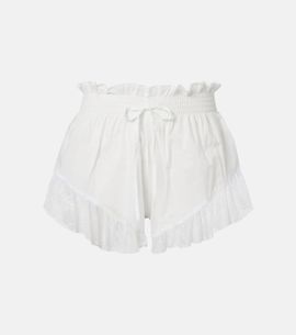 Montce Montce Lace-trimmed cotton shorts